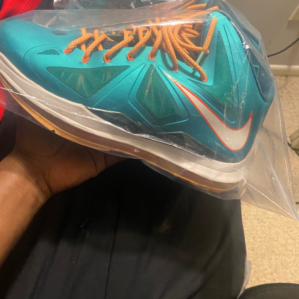 Lebron James 10 Dolphins sz 12